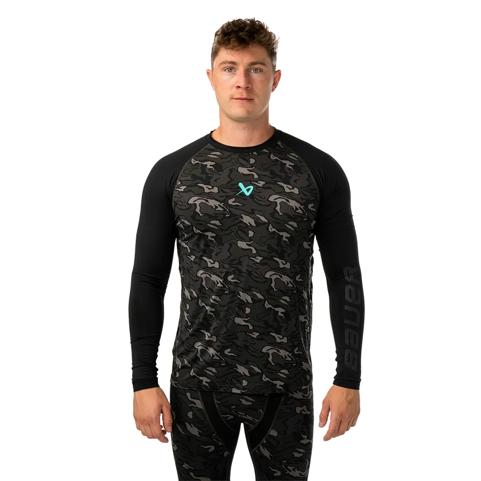 bauer-camo-performance-baselayer-senior-maglia-termica-manica-lunga image 1