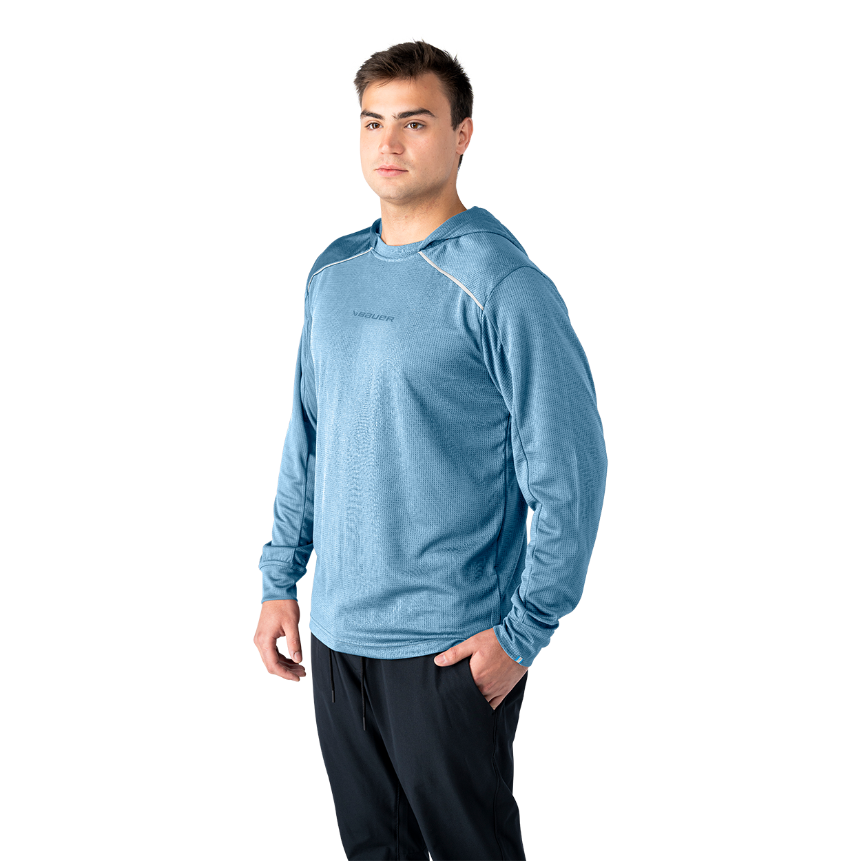 bauer-train-felpa-con-cappuccio-da-allenamento-uomo image 3
