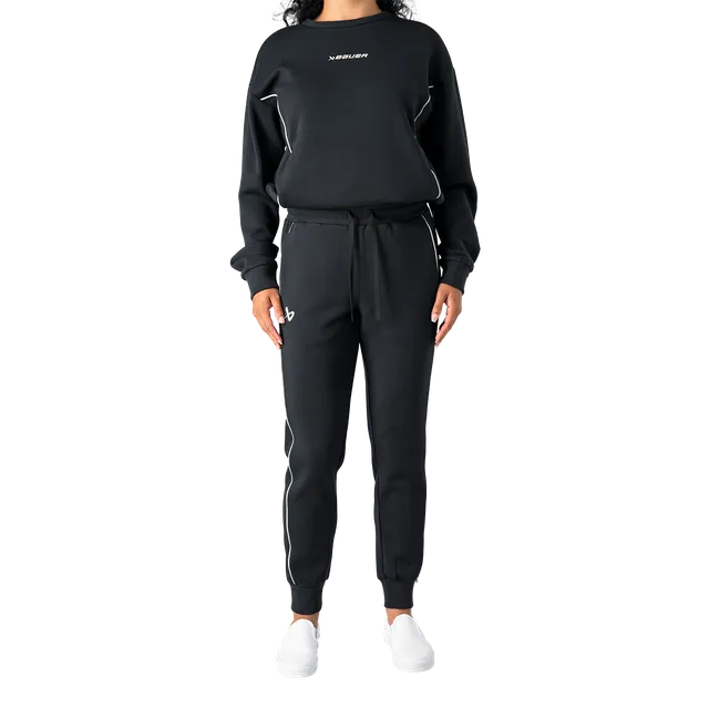 bauer-women-s-piping-jogger-pantalone-tuta-donna image 1