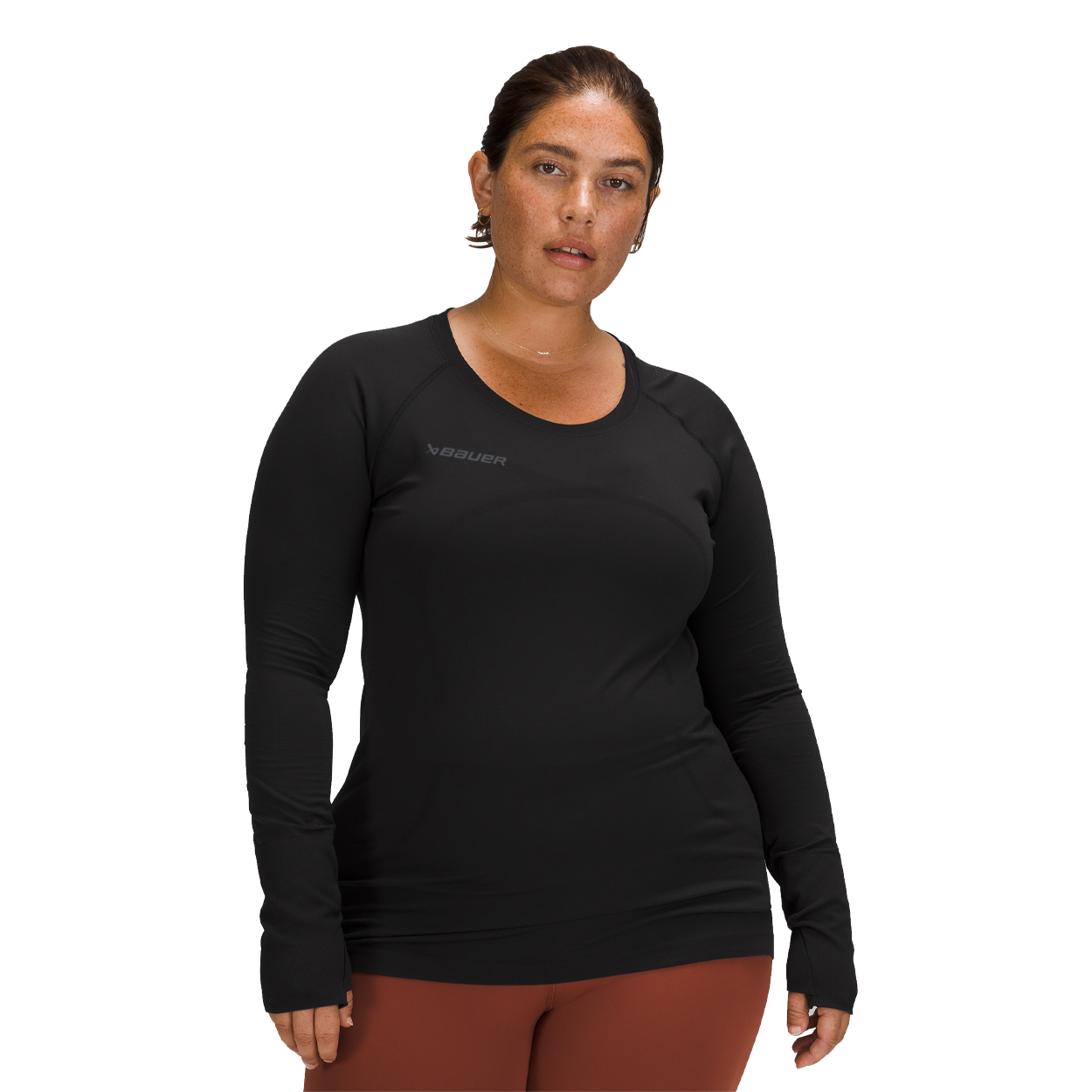 bauer-x-lululemon-swiftly-tech-t-shirt-manica-lunga-donna image 1