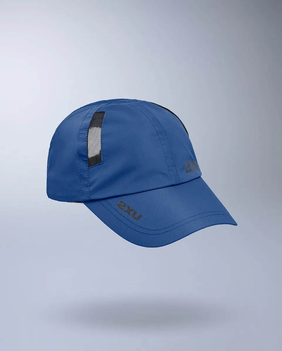 2xu-run-cap-cappellino-running-unisex-blu image 1