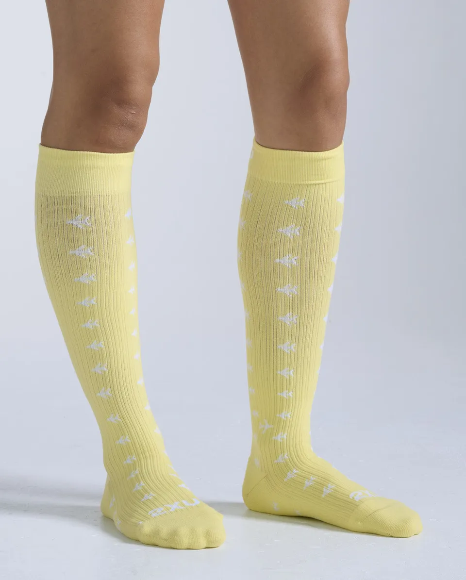 2xu-flight-bamboo-charcoal-compression-socks-calze-compressione-graduata image 1