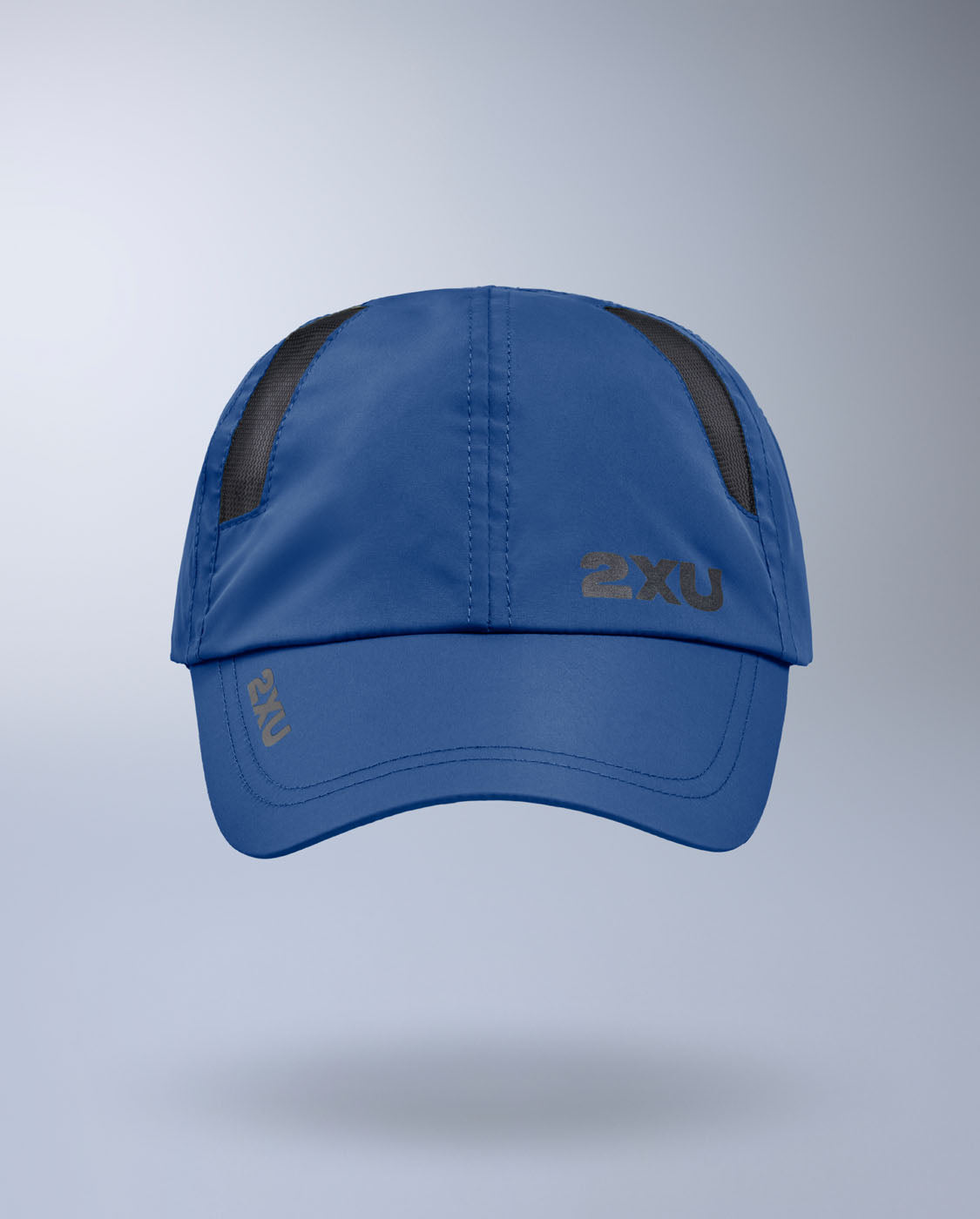 2xu-run-cap-cappellino-running-unisex-blu image 2