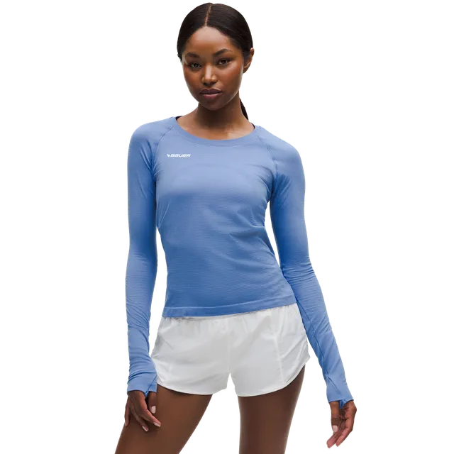bauer-x-lululemon-swiftly-top-manica-lunga-donna image 1