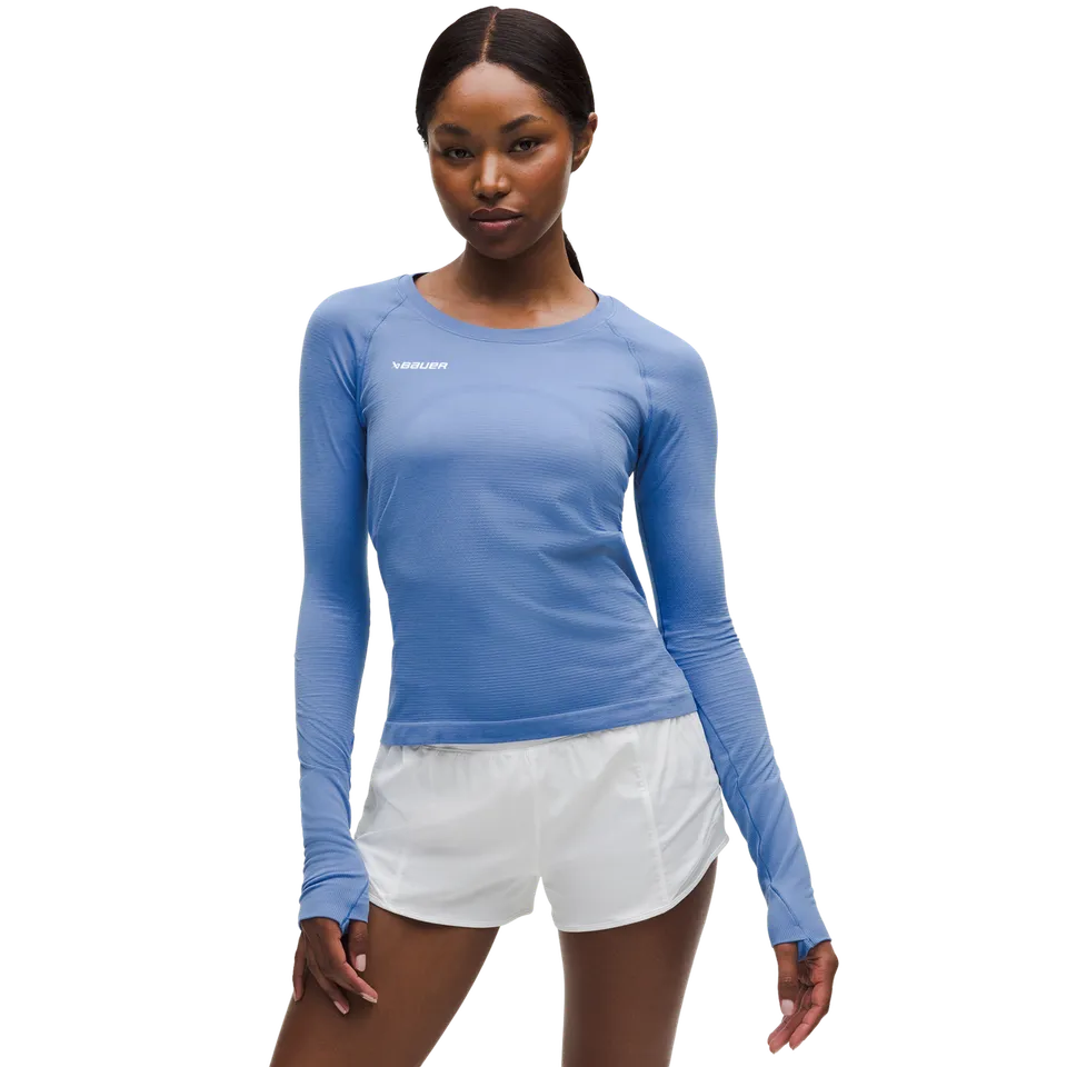 bauer-x-lululemon-swiftly-top-manica-lunga-donna image 1