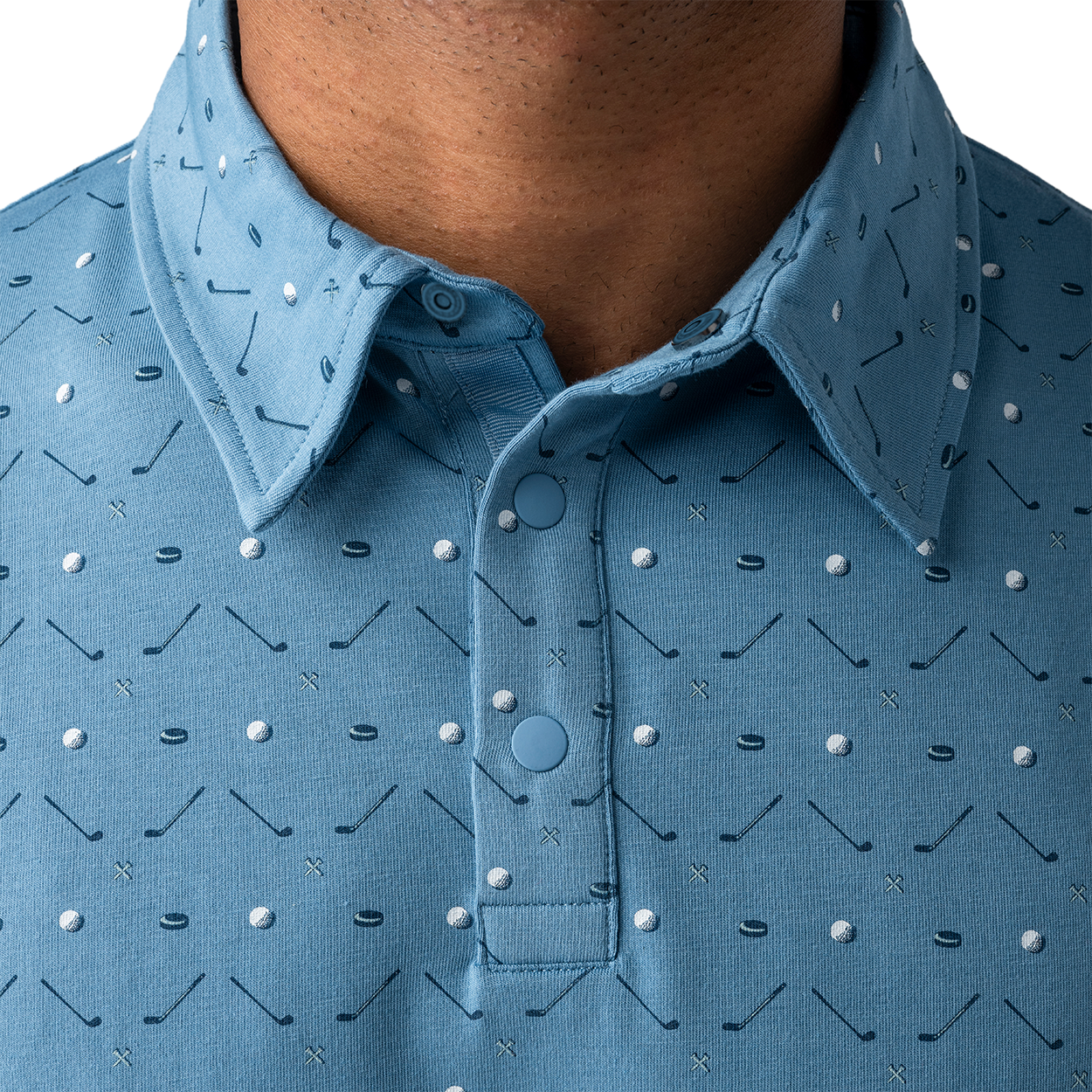 bauer-runoff-polo-performance-da-golf-uomo image 4