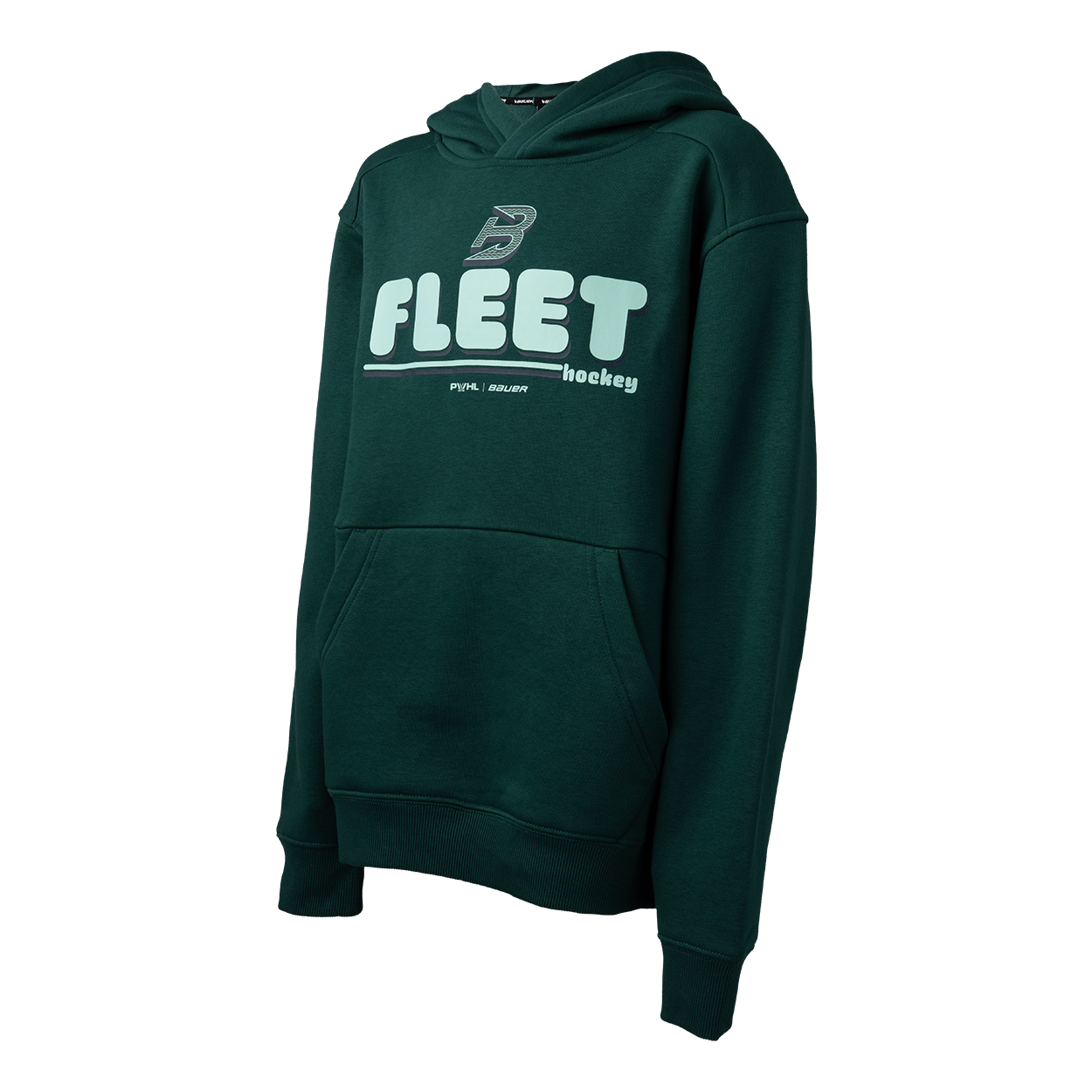 bauer-pwhl-ultimate-hoodie-youth-boston-felpa-con-cappuccio image 2