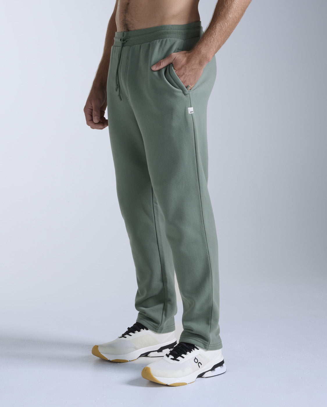 2xu-ez-straight-leg-pantaloni-tuta-cotone-organico image 2