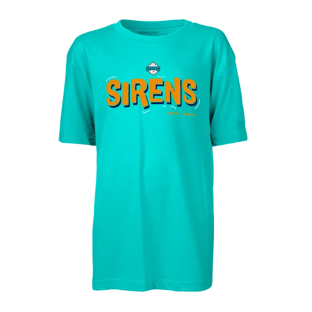 bauer-pwhl-new-york-sirens-t-shirt-grafica-youth-manica-corta image 1