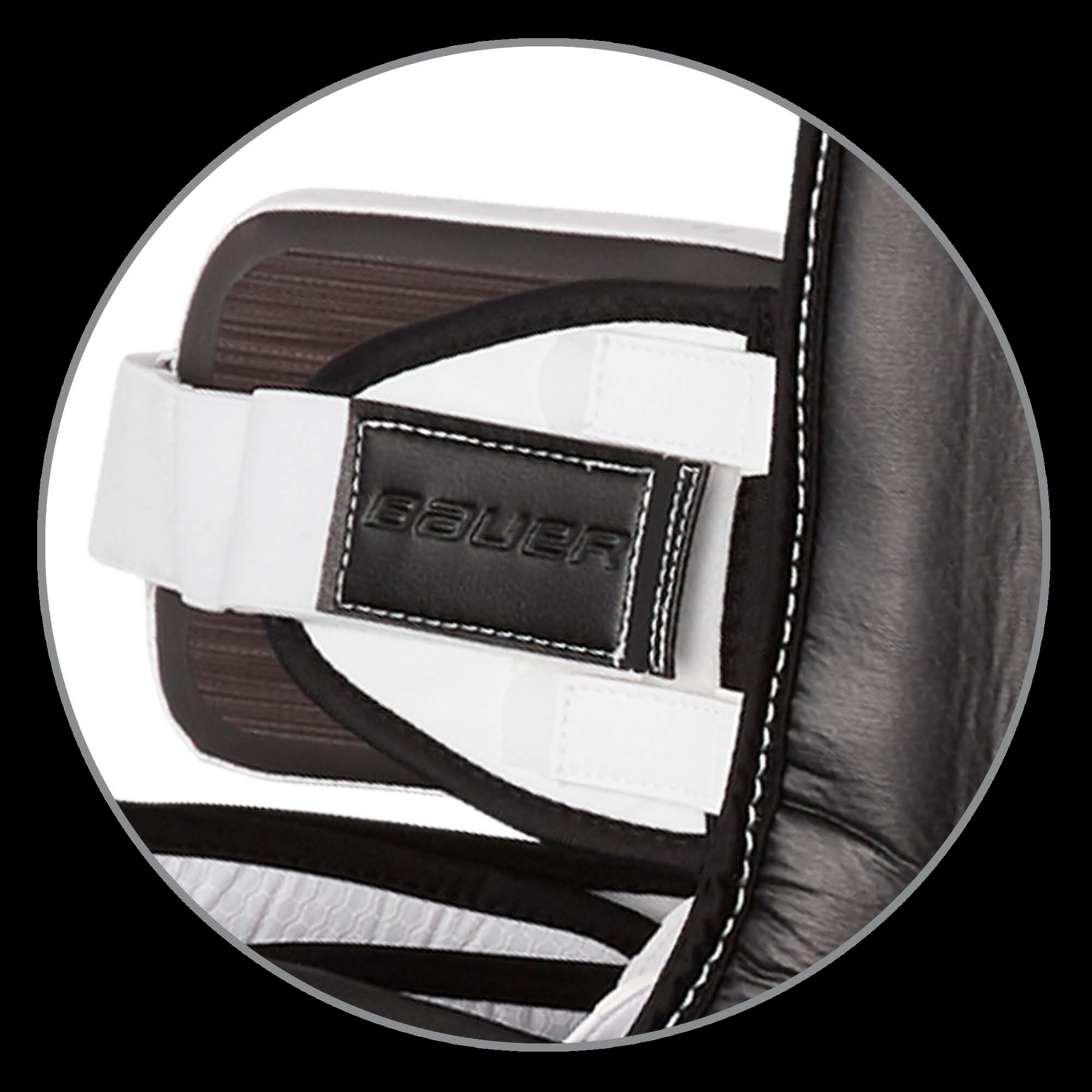 bauer-supreme-coppia-alette-ginocchio-per-gambali-portiere image 1