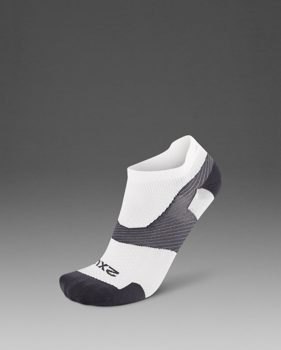 2xu-vectr-ultralight-1-4-crew-calze-compressione-running-bianche image 1