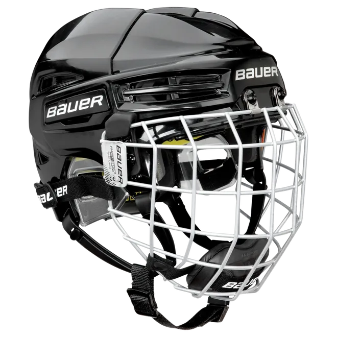bauer-re-akt-100-youth-combo-casco-hockey-ghiaccio-bambino-con-gabbia image 1