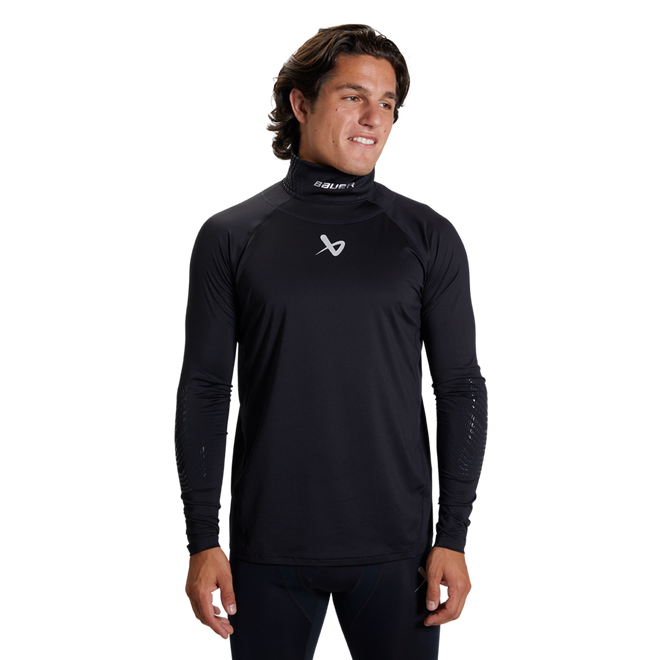 bauer-ls-base-layer-protettivo-collo-antitaglio-senior image 1