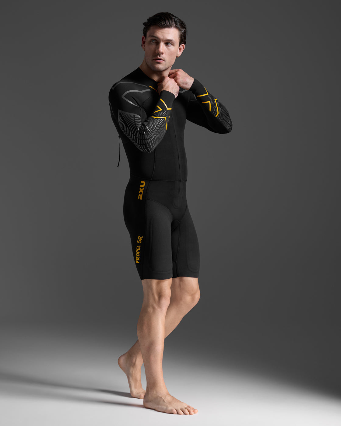 2xu-swimrun-1-wetsuit-muta-swimrun-uomo-nero-giallo image 3