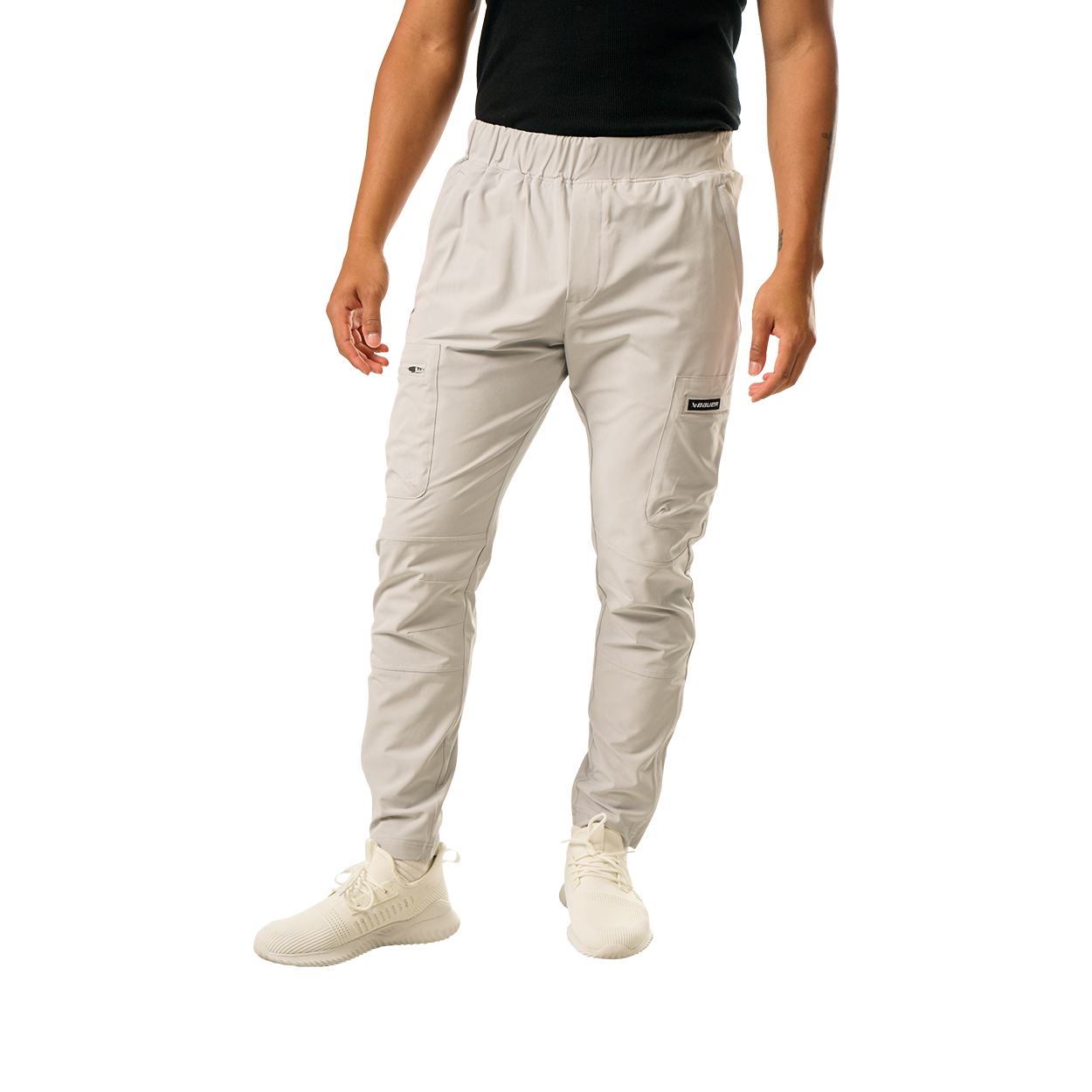 bauer-cross-coast-pantalone-viaggio-grigio-quiet-grey-uomo image 1