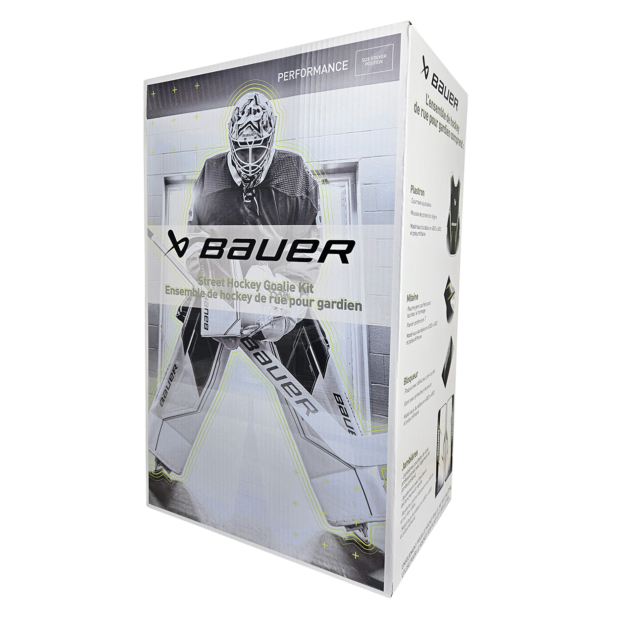 bauer-sv-performance-street-goal-kit-kit-portiere-street-hockey-completo image 1