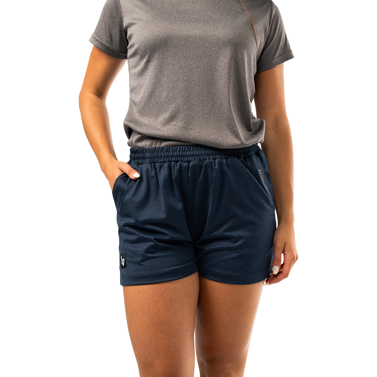 bauer-team-train-short-allenamento-donna image 1