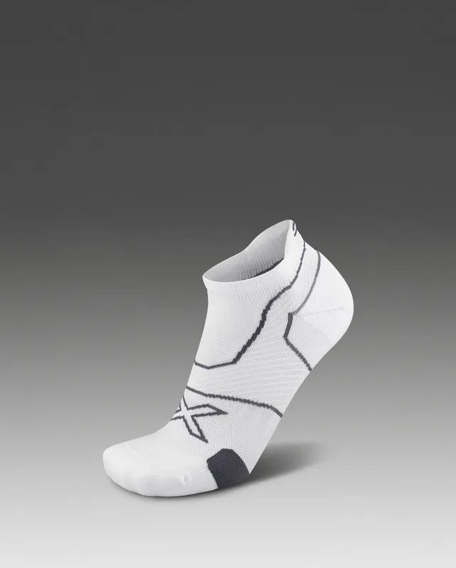 2xu-vectr-calzini-cushion-no-show-running-bianco image 1