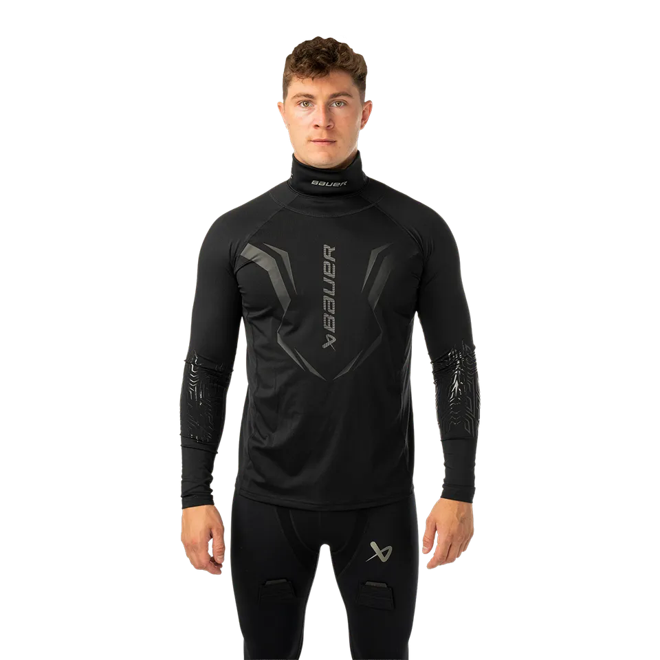 bauer-bodyguard-protective-baselayer-senior-sottostrato-protettivo-con-collo-kev image 1