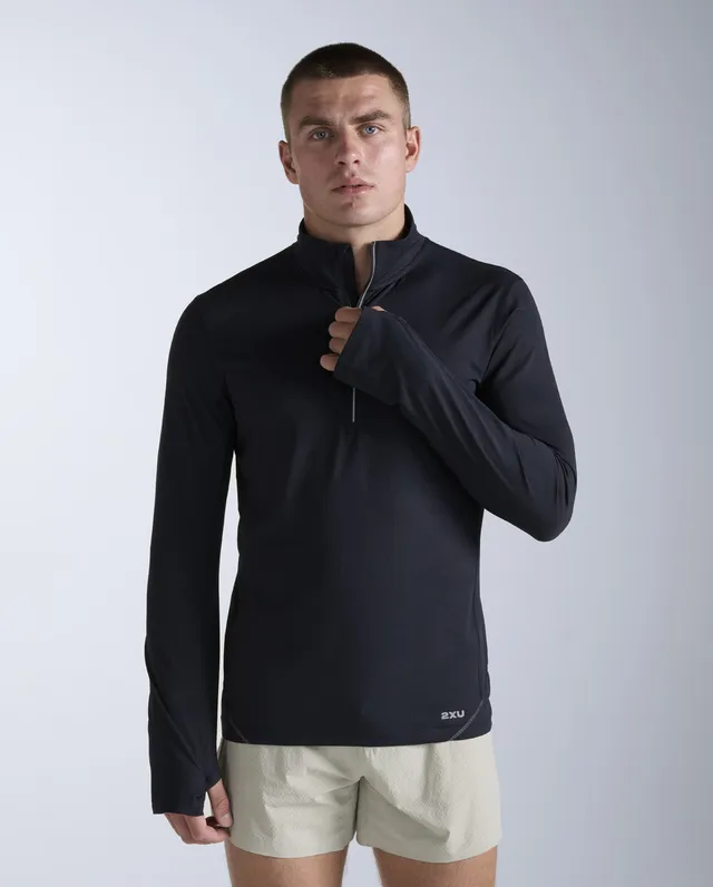 2xu-aero-trail-1-2-zip-uomo-nero image 1