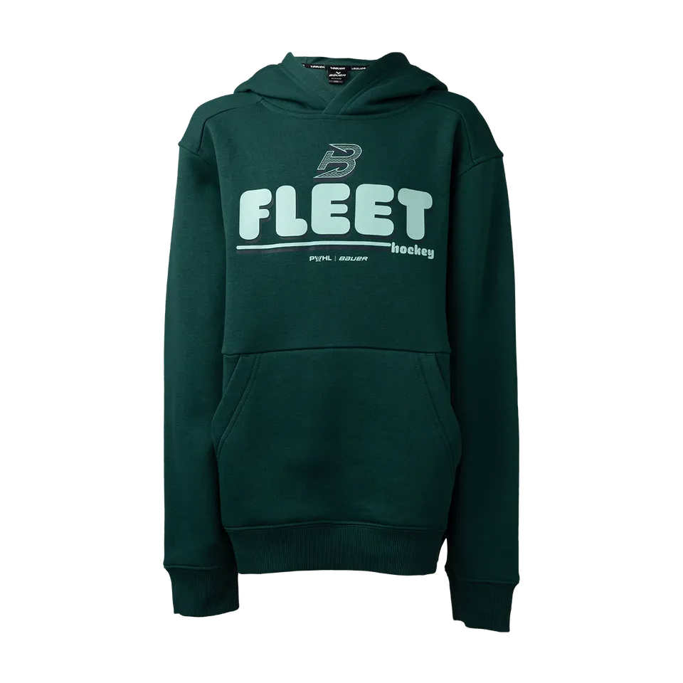 bauer-pwhl-ultimate-hoodie-youth-boston-felpa-con-cappuccio image 1