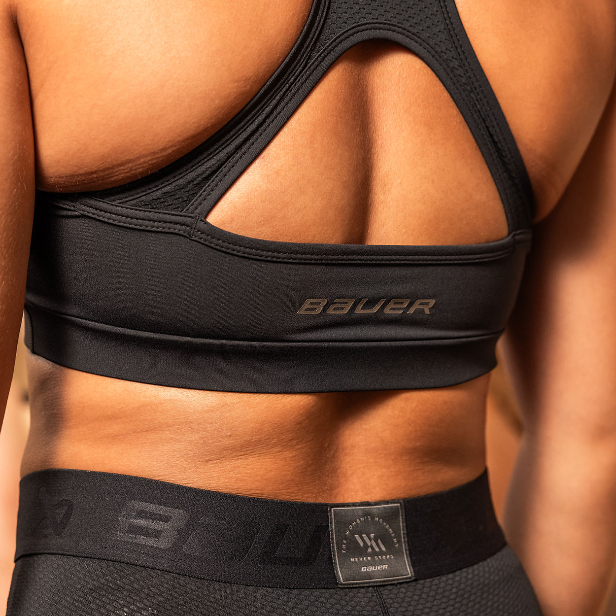 bauer-women-s-baselayer-bra-reggiseno-sportivo-baselayer-donna image 2