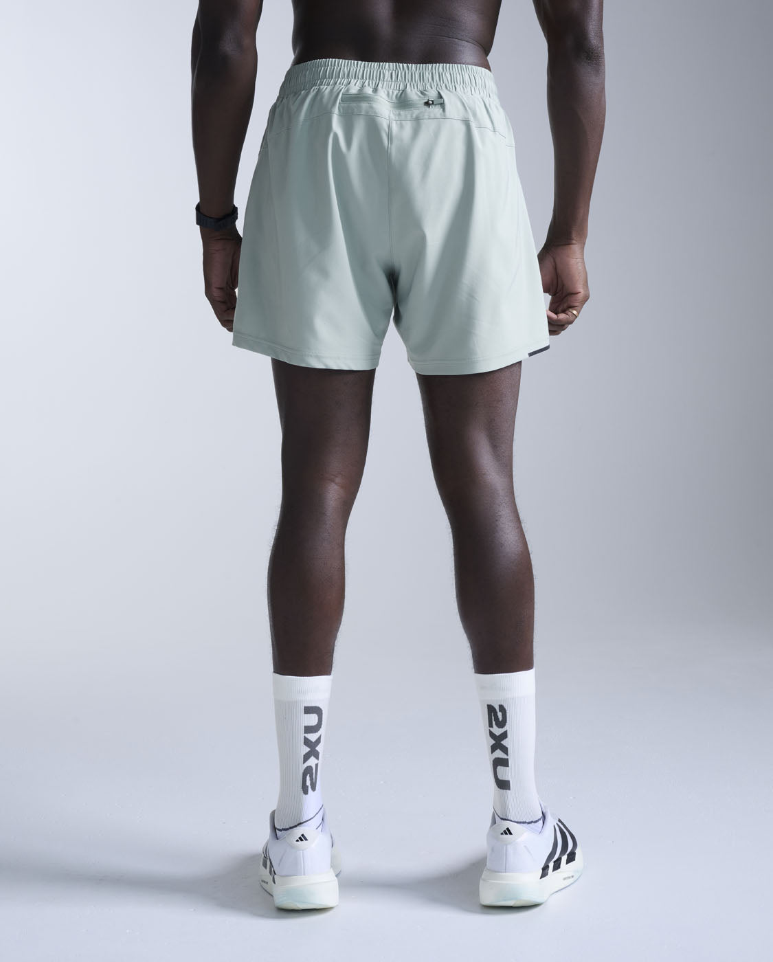 2xu-aero-5-inch-shorts-running-uomo-azzurro-slim image 2