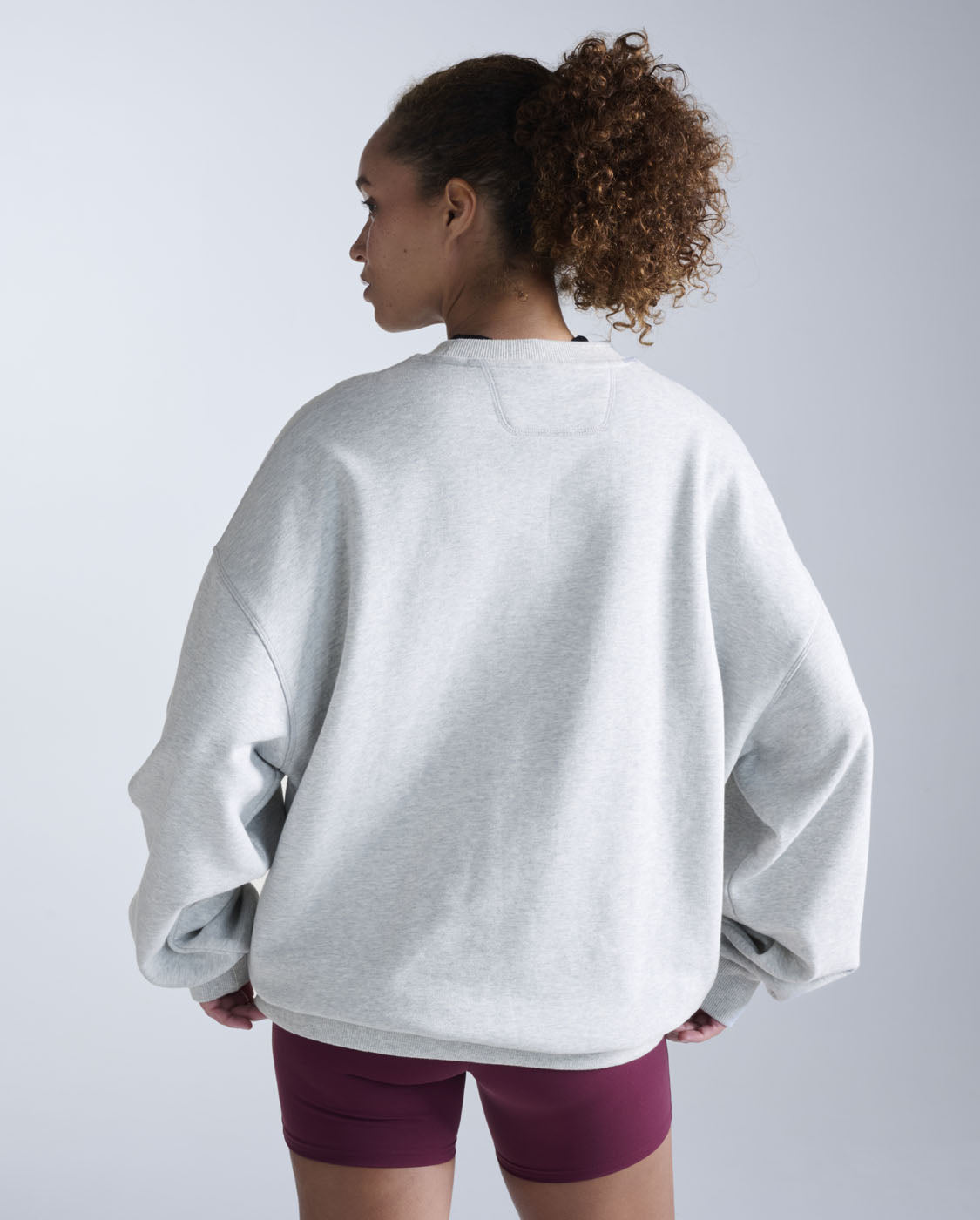 2xu-ez-oversized-organic-cotton-crew-felpa-unisex-grigio image 2