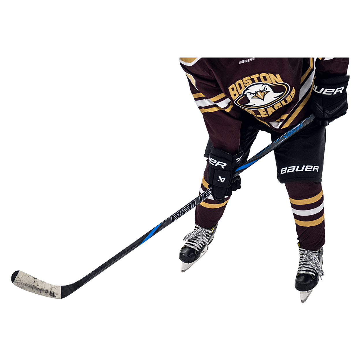bauer-nexus-e50-pro-stick-intermediate-stecca-hockey-mid-kick image 6
