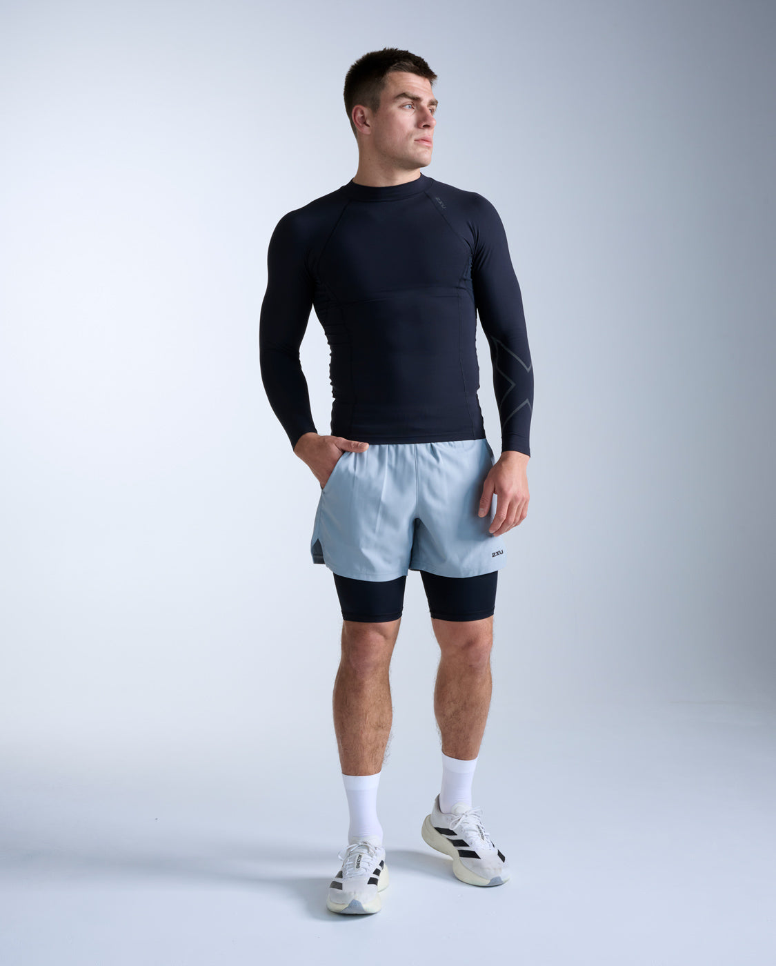 2xu-ignition-compression-long-sleeve-maglia-termica-uomo image 7