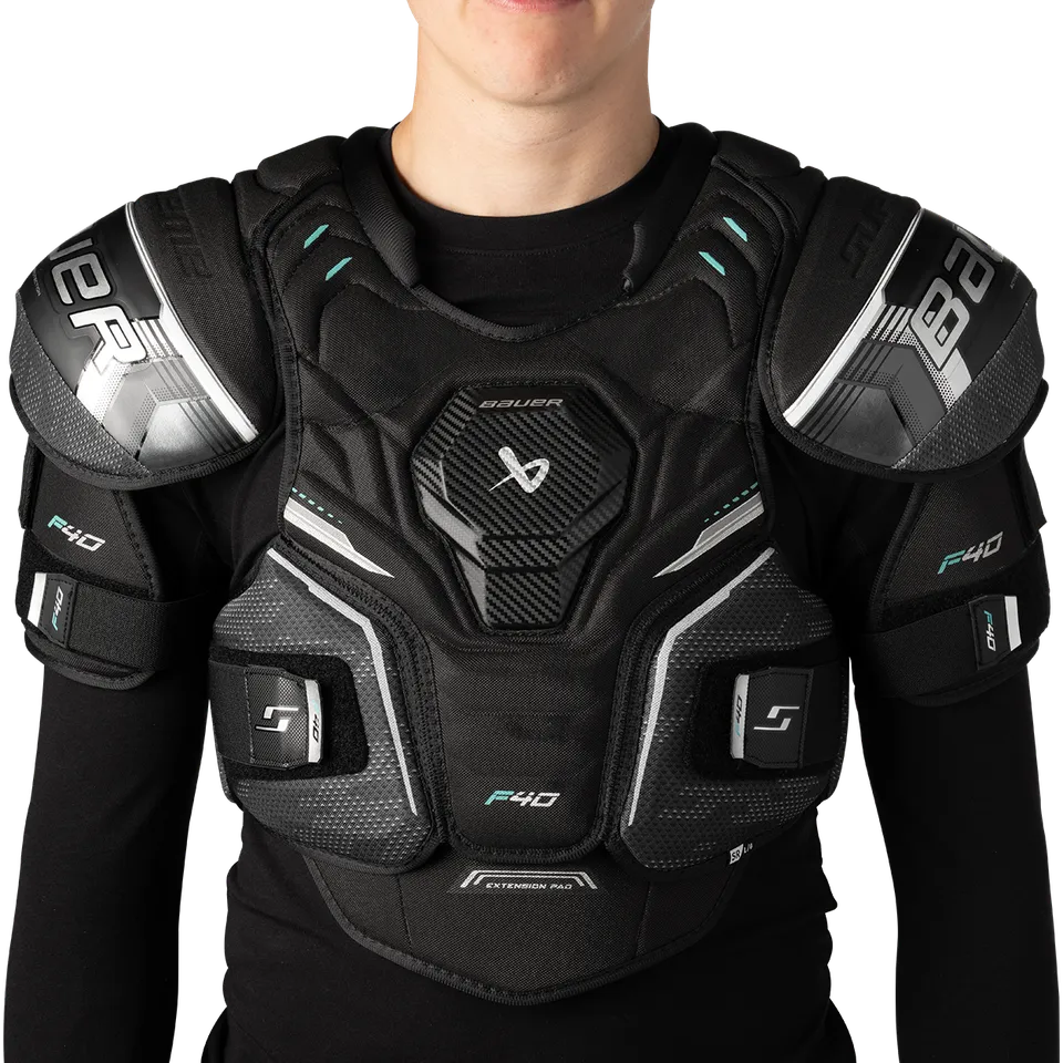 bauer-supreme-f40-shoulder-pad-intermediate-paraspalle-intermediate image 1