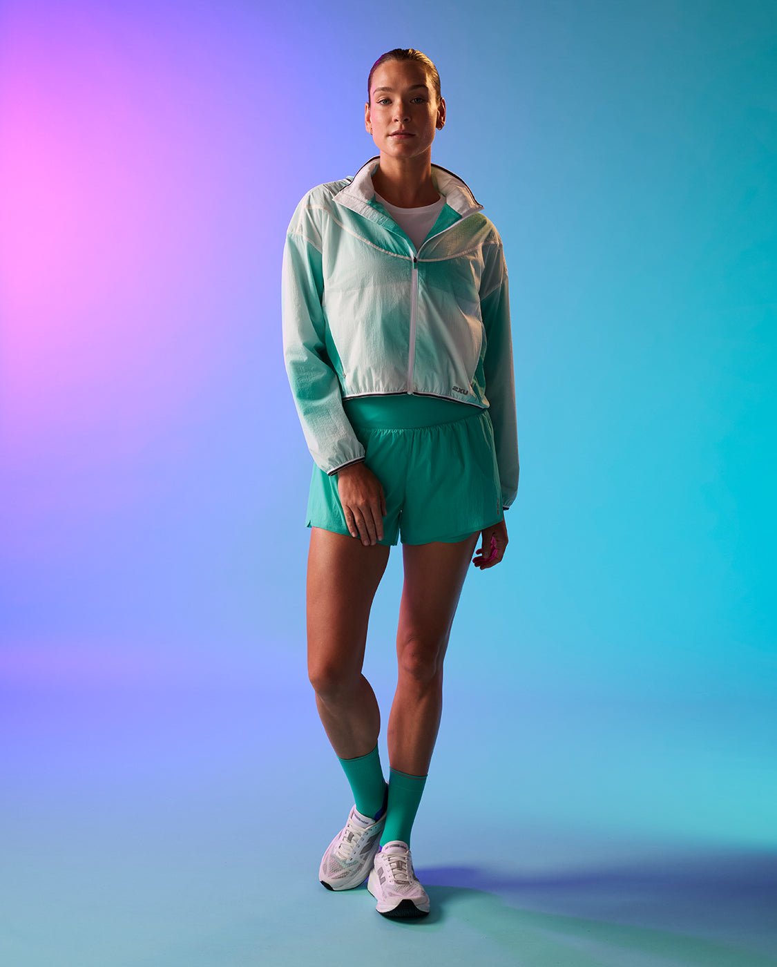 2xu-aero-sheer-bomber-giacca-running-antipioggia-ultraleggera image 7