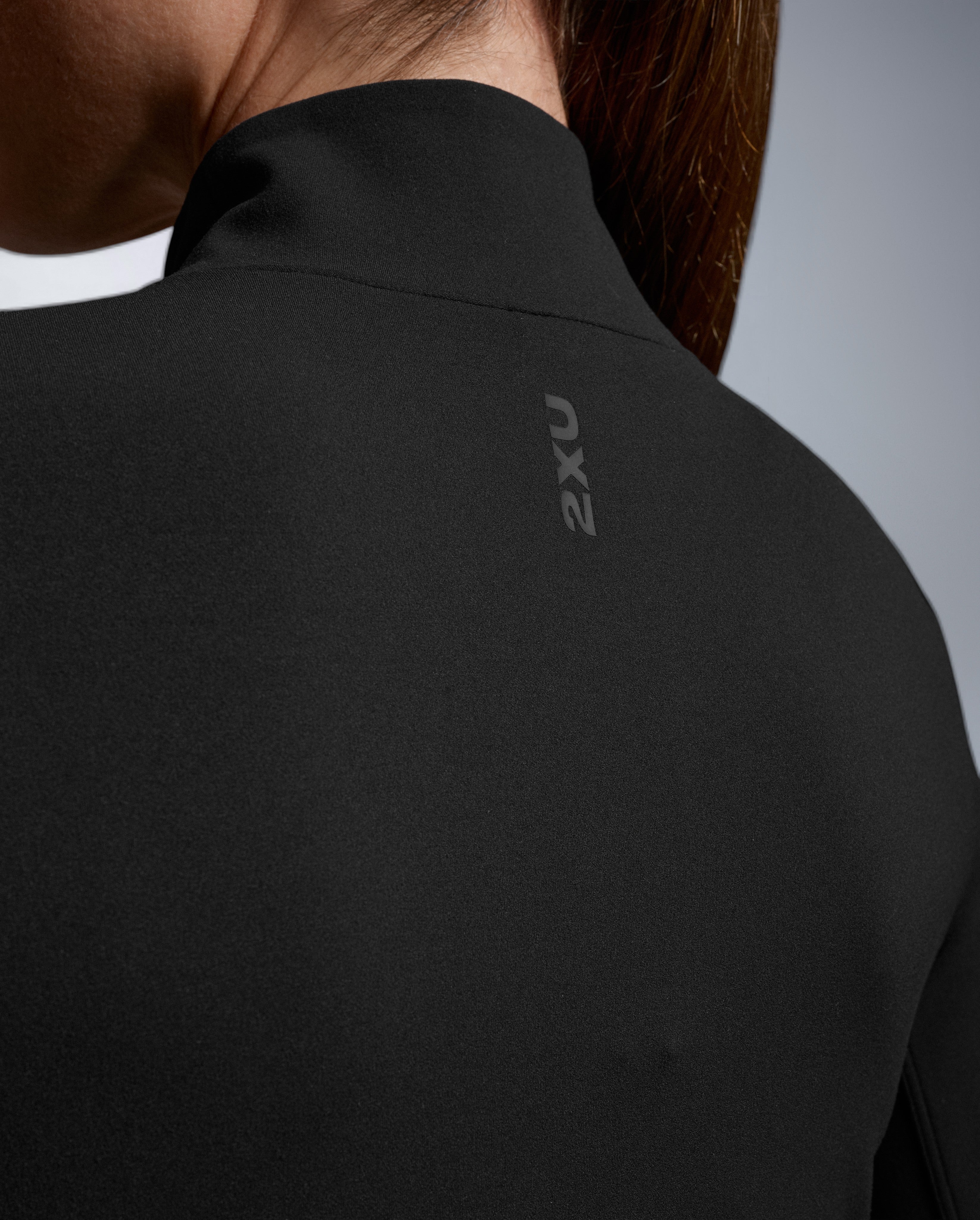 2xu-fluid-full-zip-jacket-nero-giacca-running-allenamento image 7