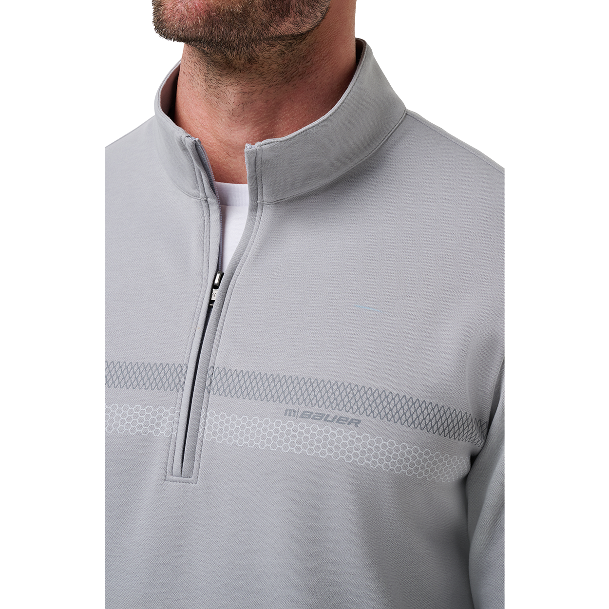 bauer-x-travismathew-one-timer-1-4-zip-uomo-maglia-tecnica image 3