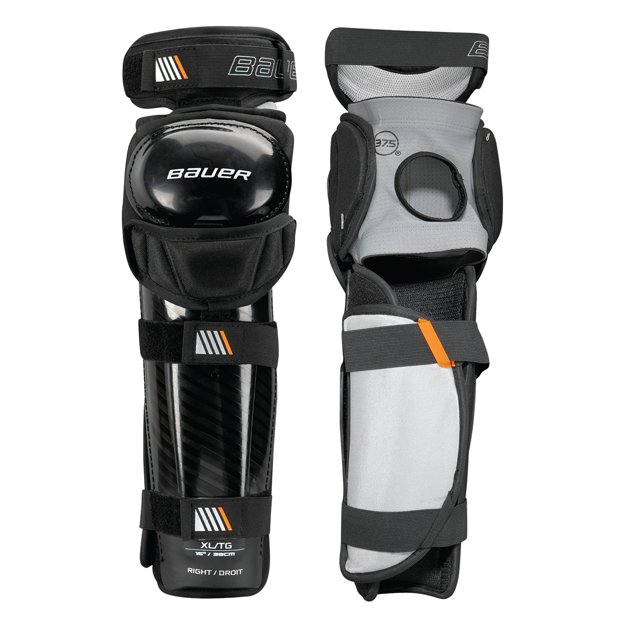 bauer-official-s-parastinchi-da-arbitro-supreme-protezione-ghiaccio image 1