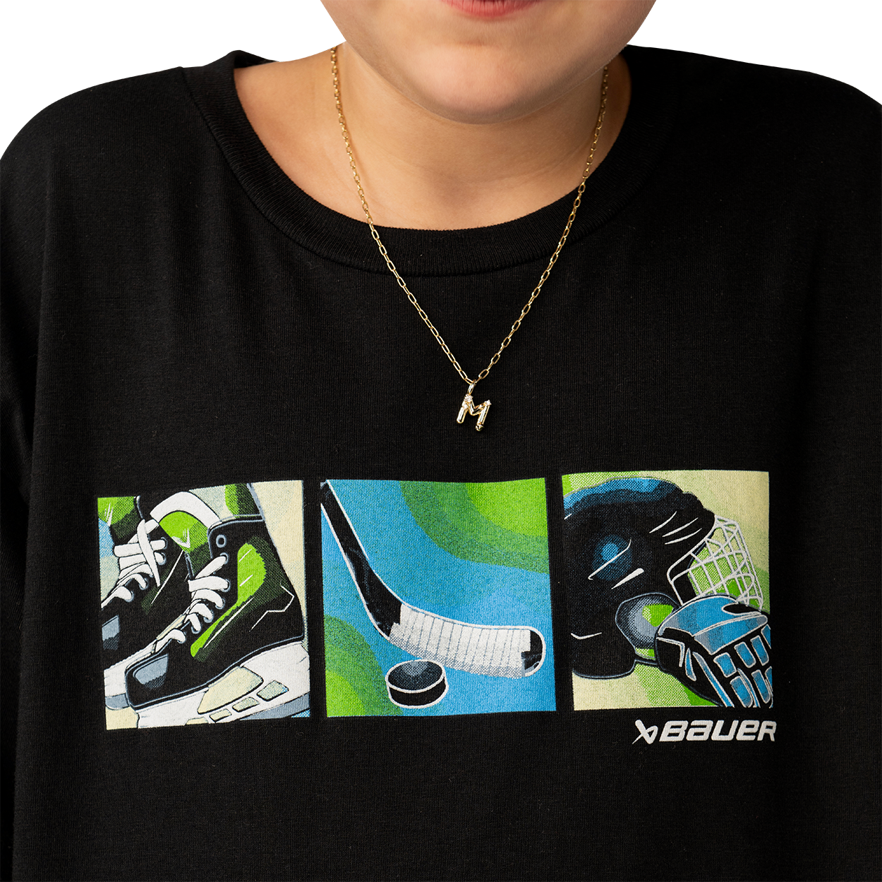bauer-element-graphic-tee-youth-t-shirt-hockey-ragazzo image 3