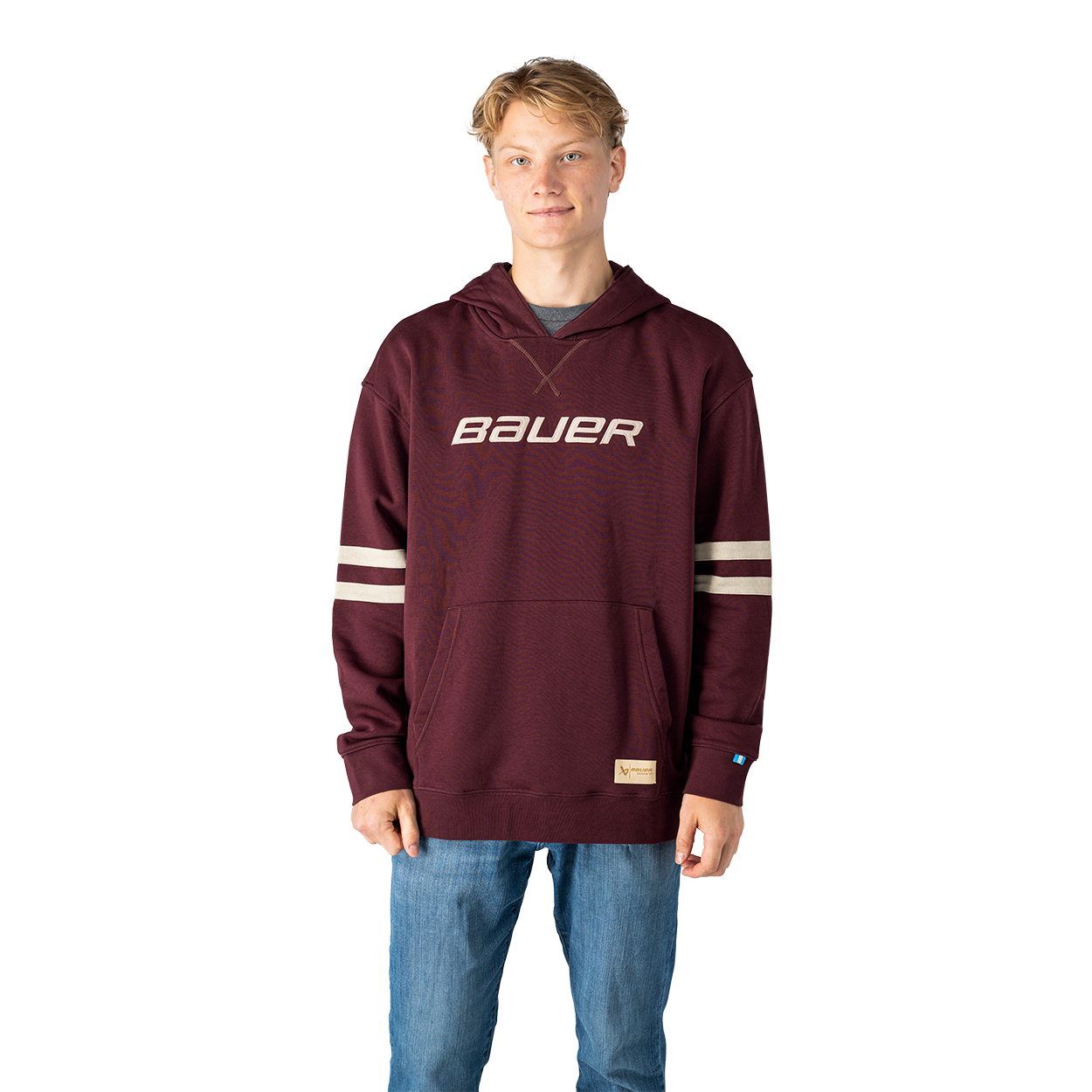 bauer-jersey-hoodie-senior-felpa-con-cappuccio-hockey image 7