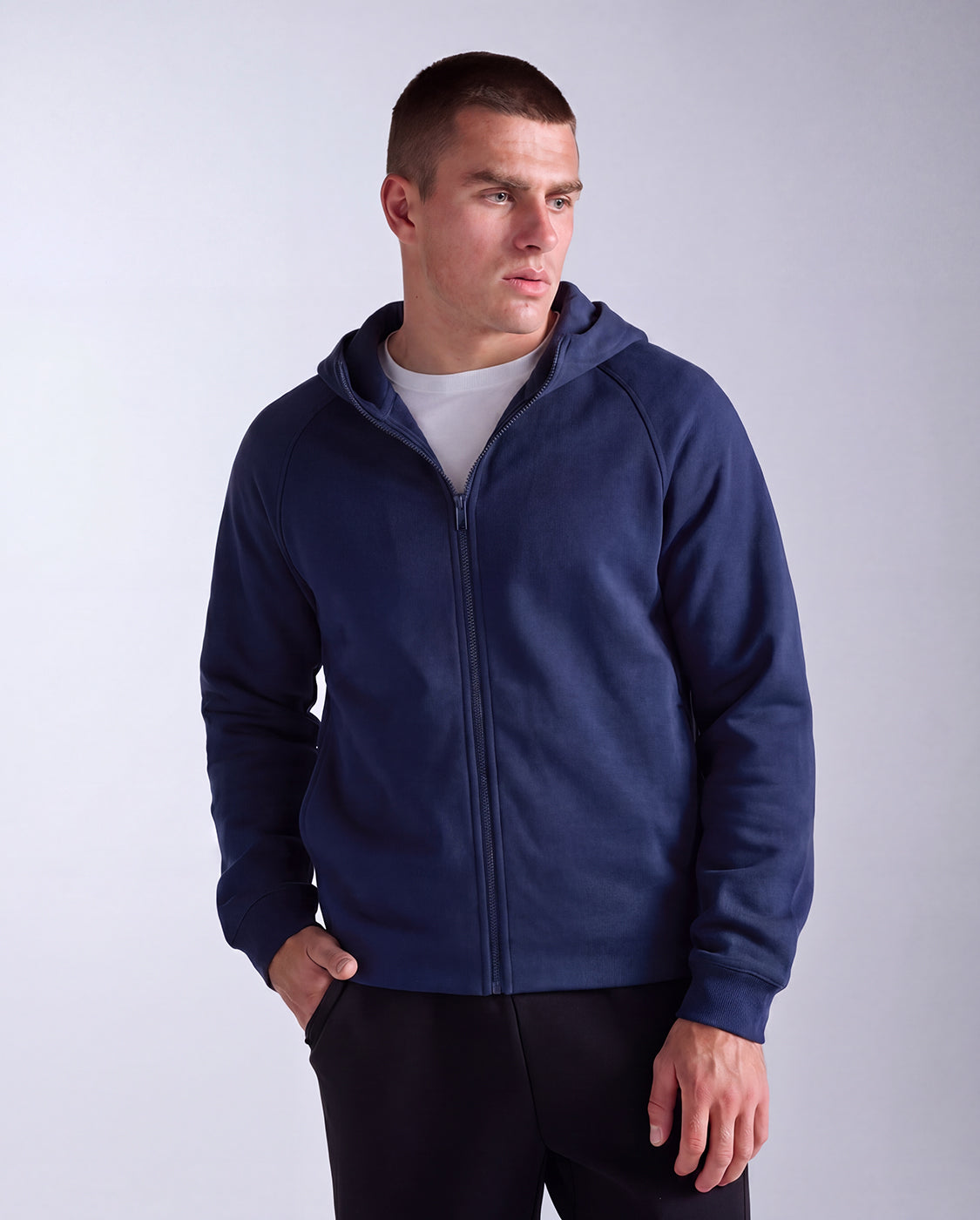 2xu-commute-felpa-full-zip-spacer-hoodie-uomo-blu image 1