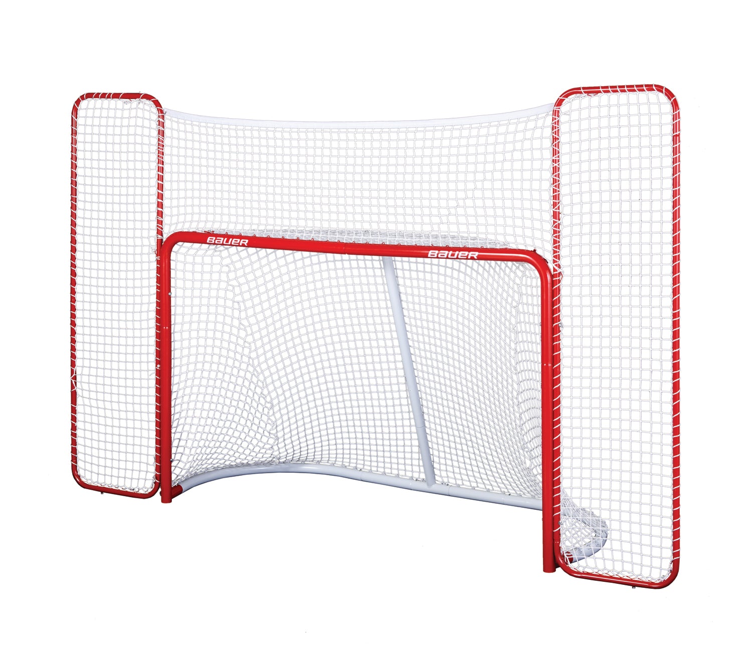 bauer-official-performance-steel-hockey-goal-6x4-con-backstop-porta-hockey image 1
