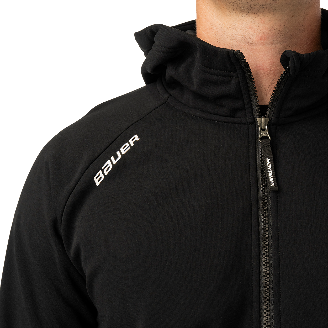 bauer-team-fleece-zip-hoodie-senior-felpa-con-zip image 2
