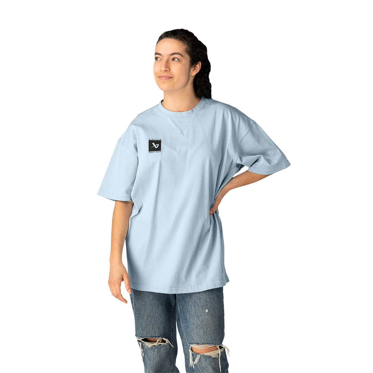 bauer-sky-boxy-tee-senior-t-shirt-boxy image 3
