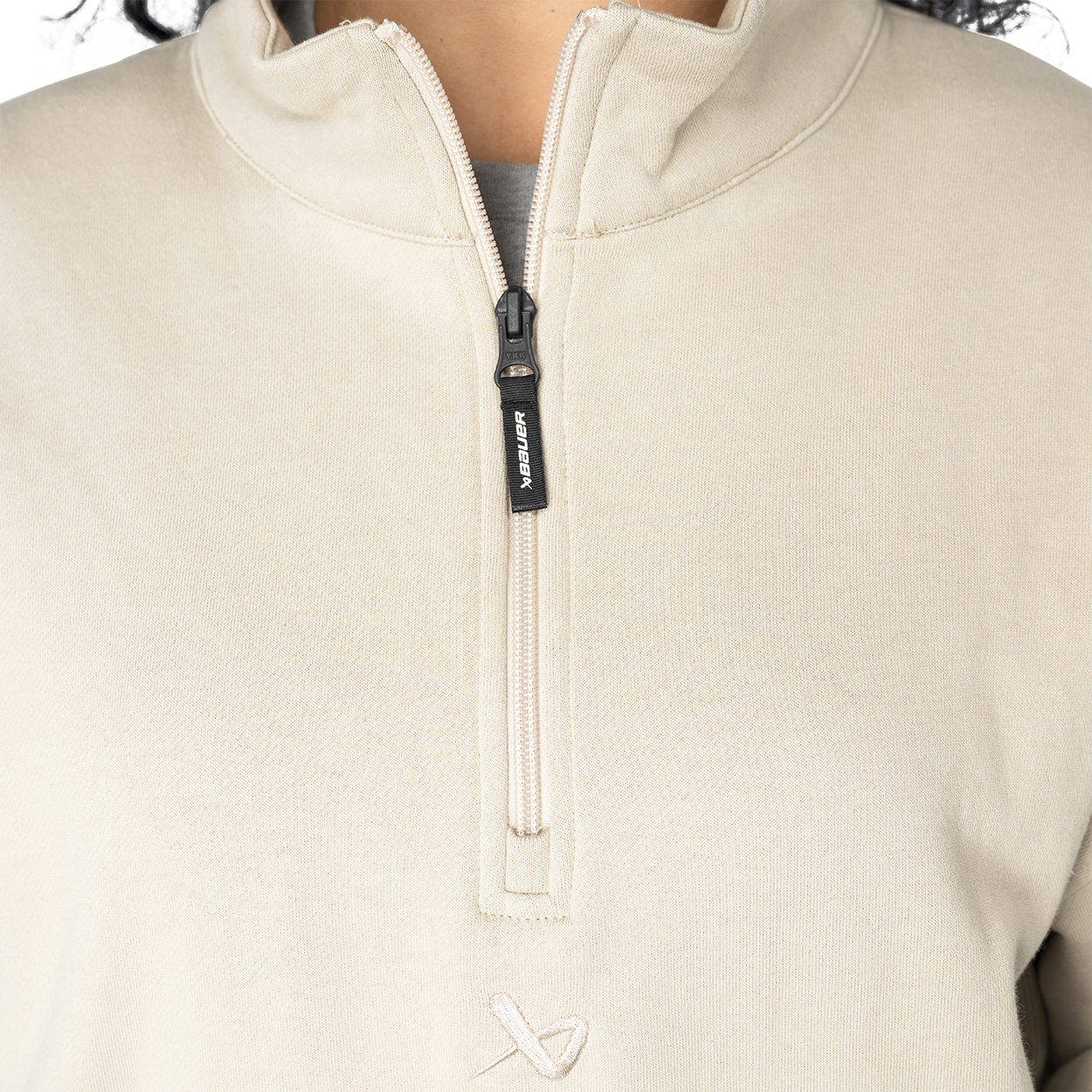 bauer-quarter-zip-donna-felpa-mezza-zip image 6