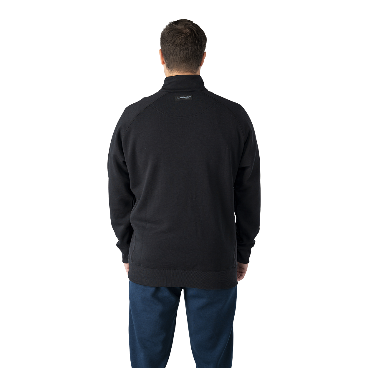 bauer-travel-quarter-zip-senior-felpa-hockey-mezza-zip image 5