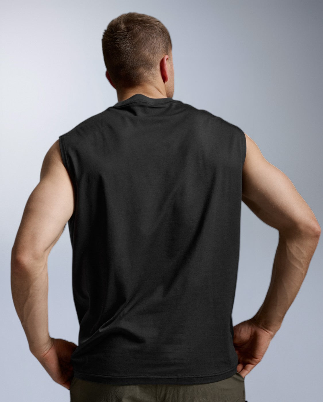 2xu-motion-oversized-tencel-tank-uomo-nero image 3