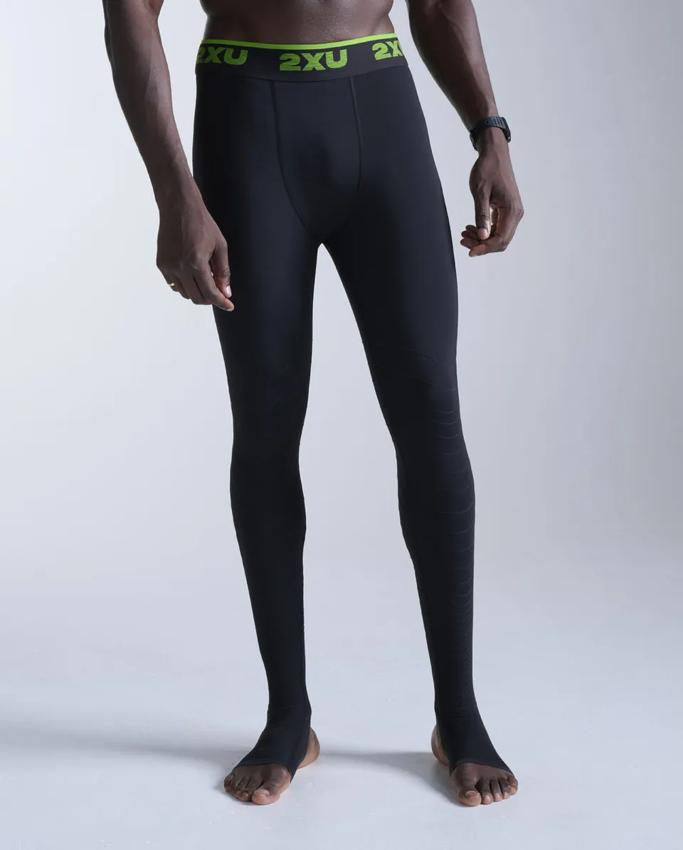 2xu-power-recovery-compression-tights-with-fir-leggings-recupero-compressione-ne image 1
