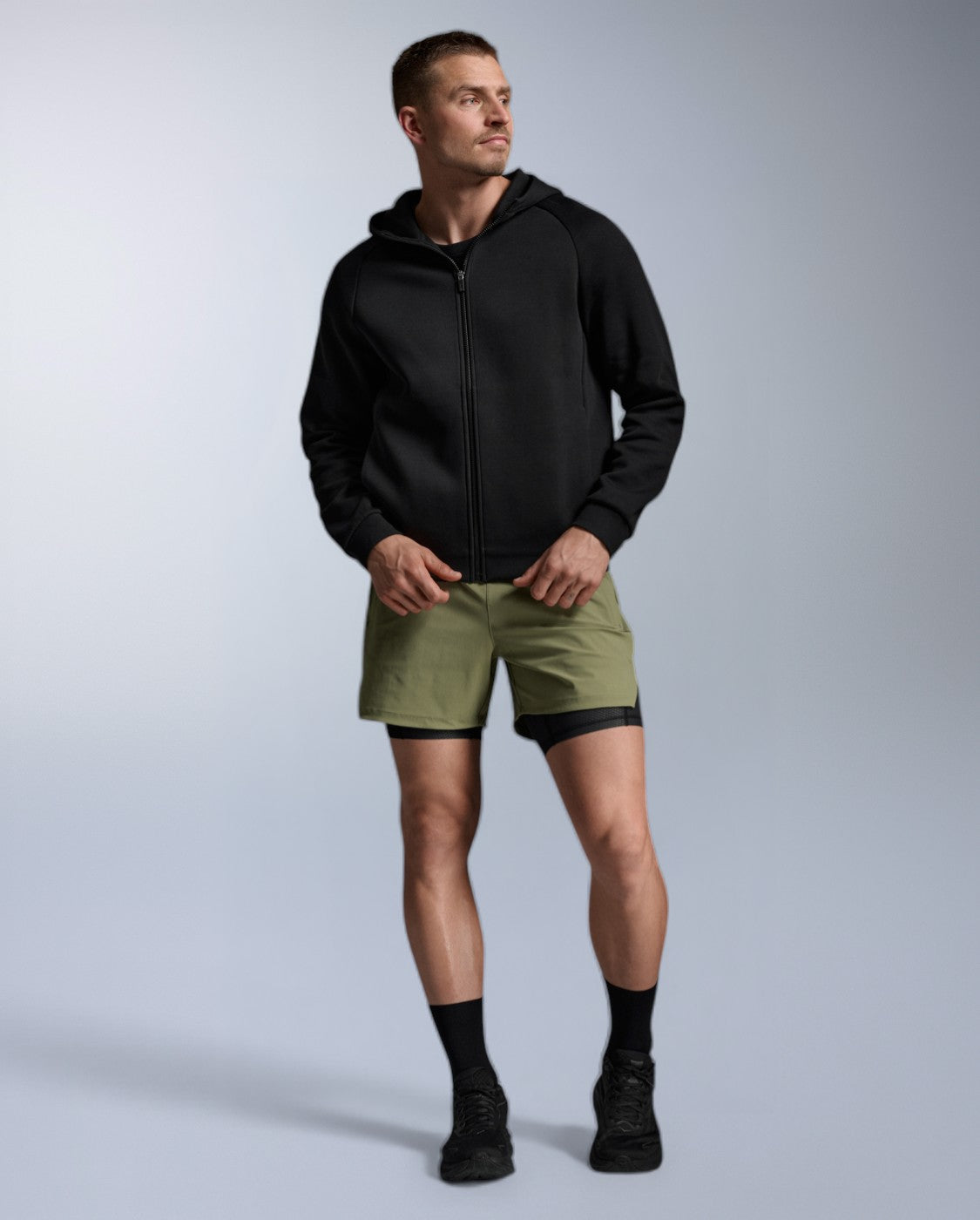 2xu-commute-smooth-spacer-full-zip-felpa-uomo-nero image 8