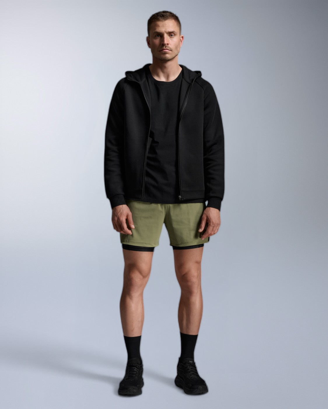 2xu-commute-smooth-spacer-full-zip-felpa-uomo-nero image 5