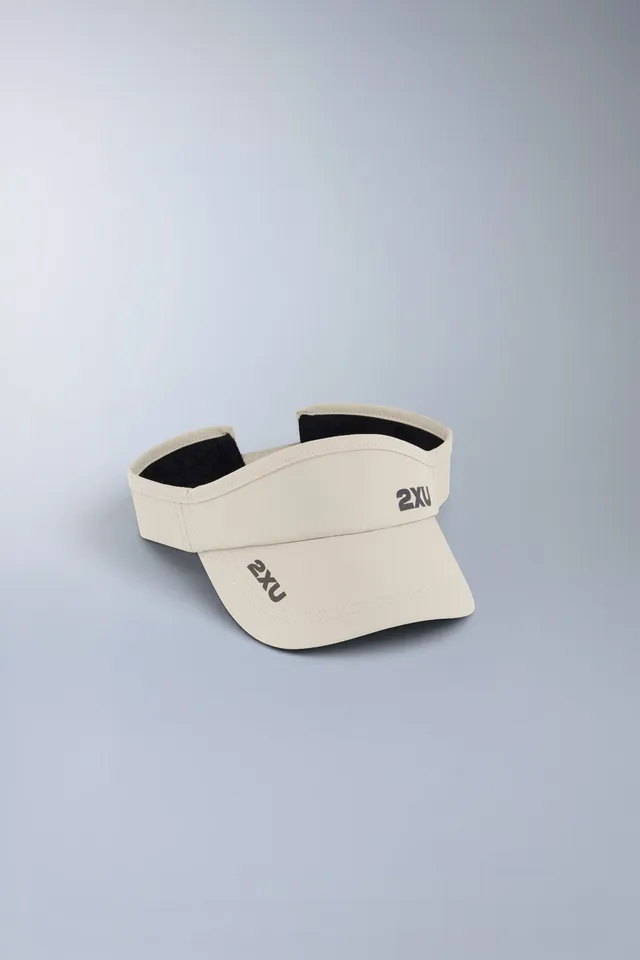 2xu-run-visor-unisex-beige-regolabile image 1