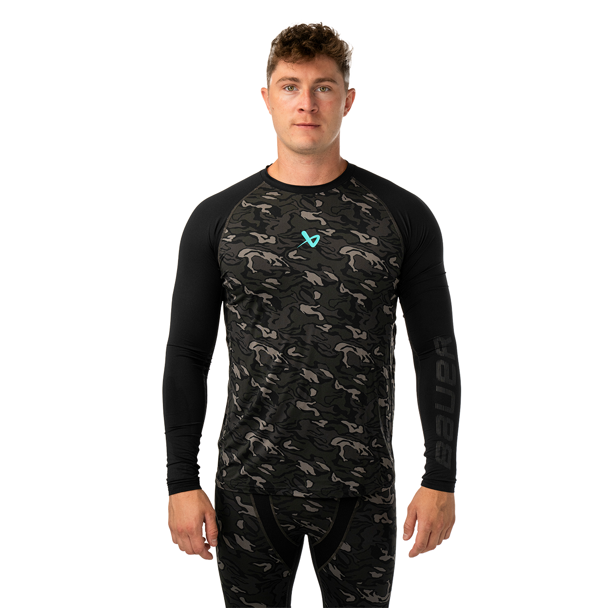bauer-camo-performance-baselayer-senior-maglia-termica-manica-lunga image 1