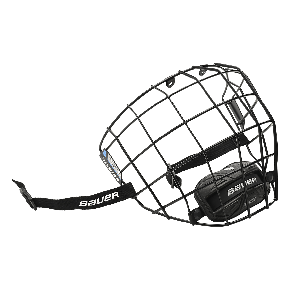 bauer-ii-facemask-griglia-hockey-acciaio-true-vision image 1